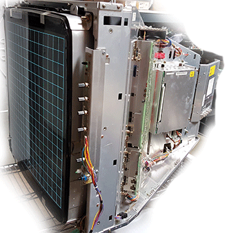 Professional broadcast monitor repair service
